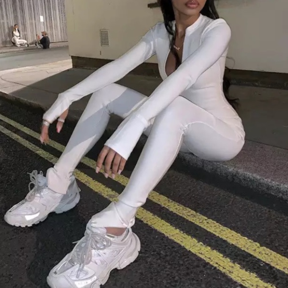 High neck jumpsuit